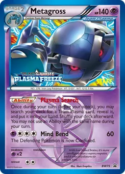 BW Black Star Promos Metagross Pokémon card